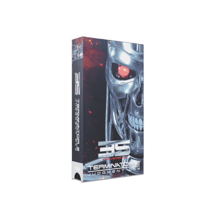Terminator 2® Mini VHS Cassette Switch Game Case - Retro Fighters